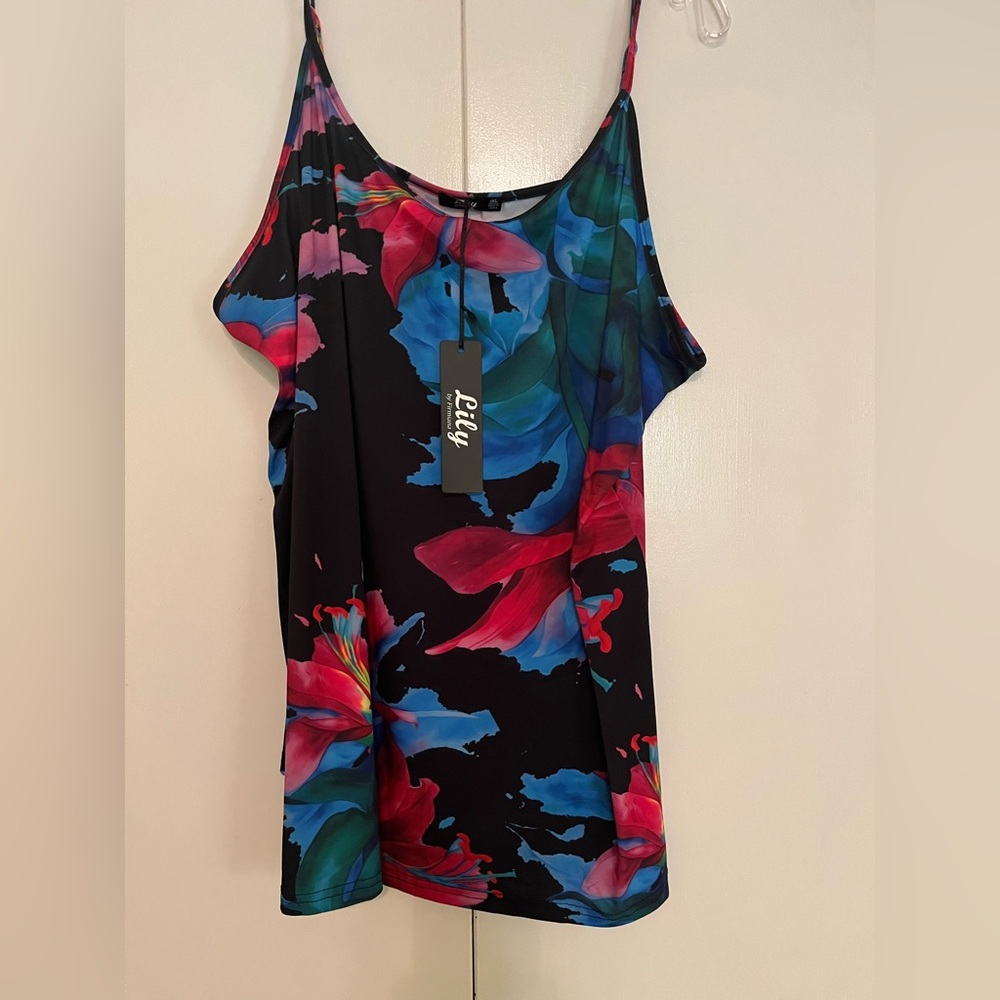 Floral Sleeveless Top